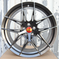 19" Hyper Black Wheels (5x112) Fits Mercedes Benz C300 E350 E400 CLS550 S550