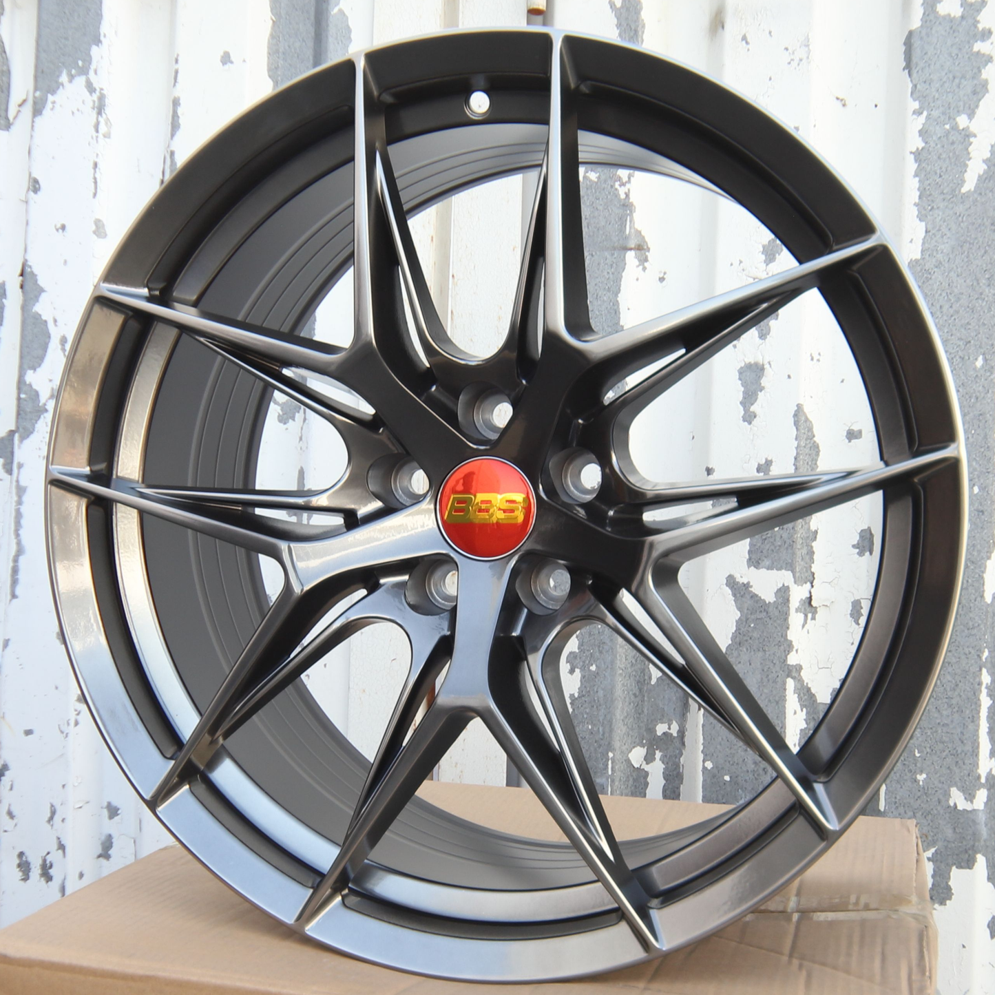 19" Hyper Black Wheels (5x112) Fits Mercedes Benz C300 E350 E400 CLS550 S550