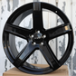 22" HC2 Dodge Style Gloss Black (5x115) Wheels Fits Charger Challenger SRT Hellcat R/T Magnum