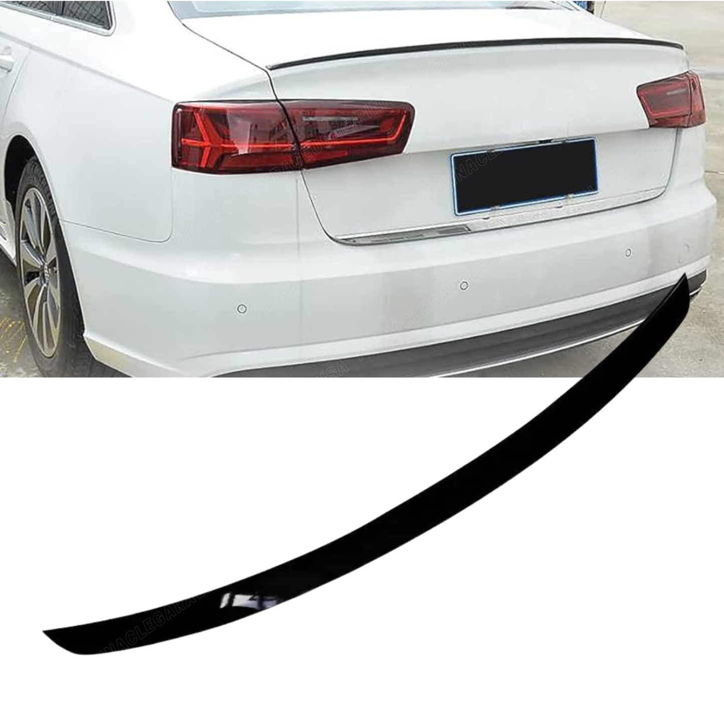 2019-2024 AUDI A6 (C7) Rear S4 Style Rear Trunk Lip Spoiler