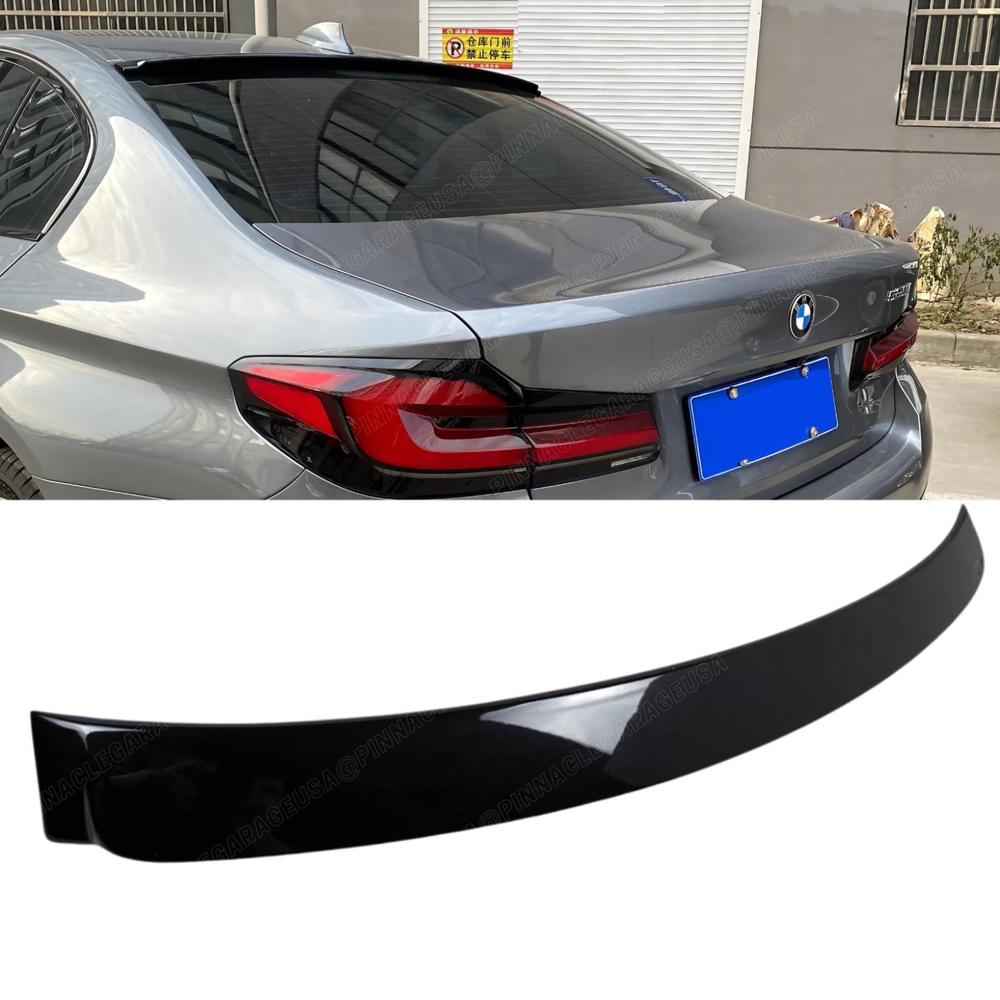 2018-2020 BMW G30 5 Series Sedan Rear Roof Lip Spoiler