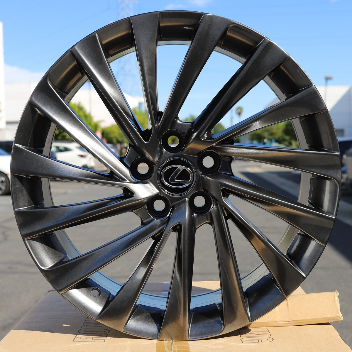 LX04 | Lexus F Sport Style Wheels | Black