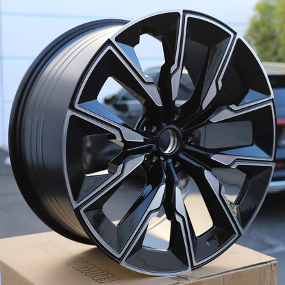 MS20 | 909M Style Wheels Fits BMW | Black Machined Face