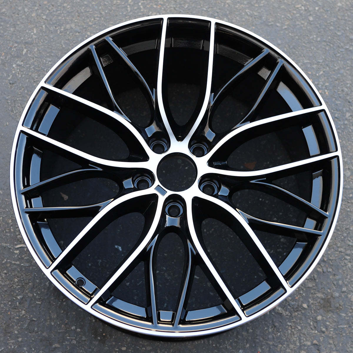 MS09 | 405M Style Wheels Fits BMW | Black Machined Face
