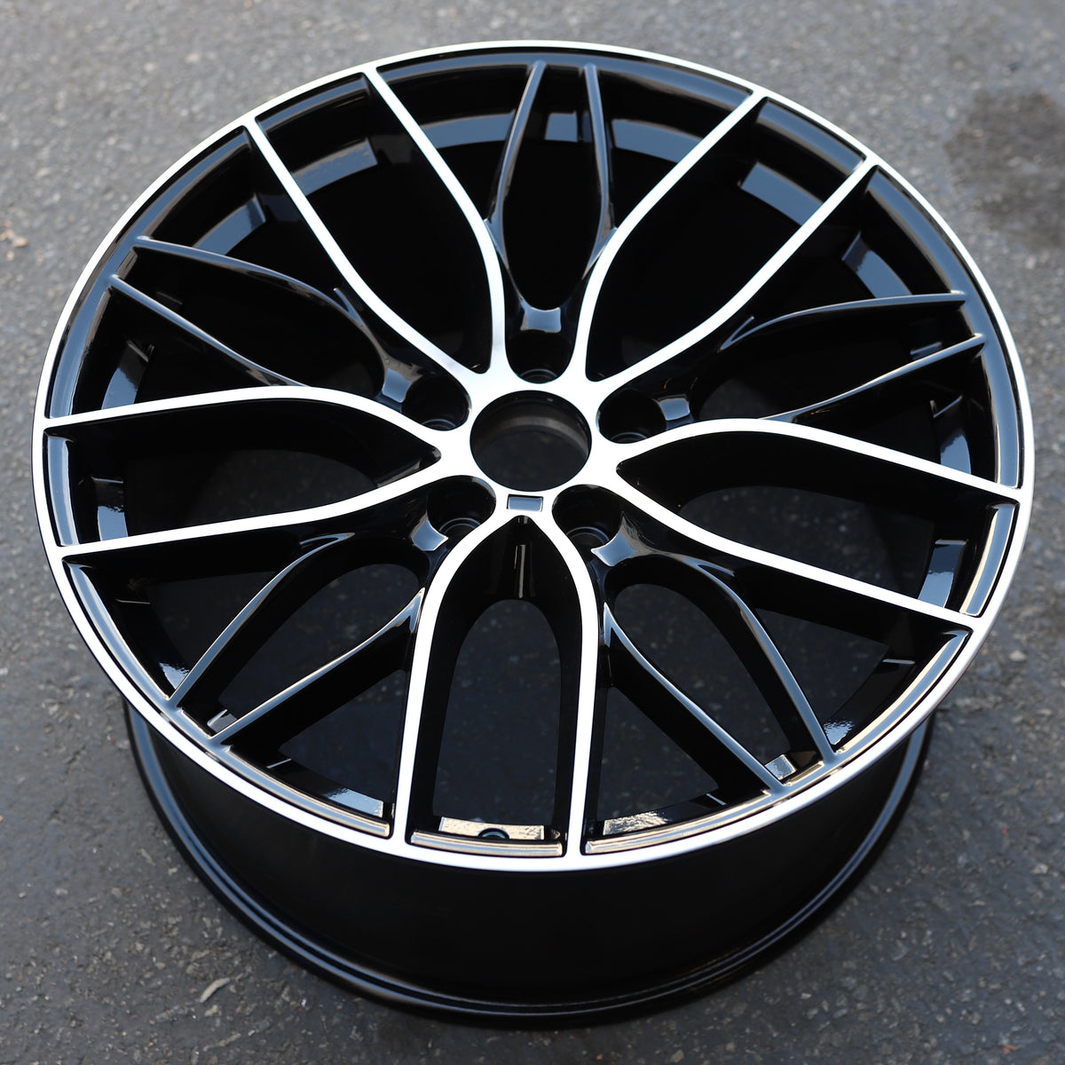 MS09 | 405M Style Wheels Fits BMW | Black Machined Face