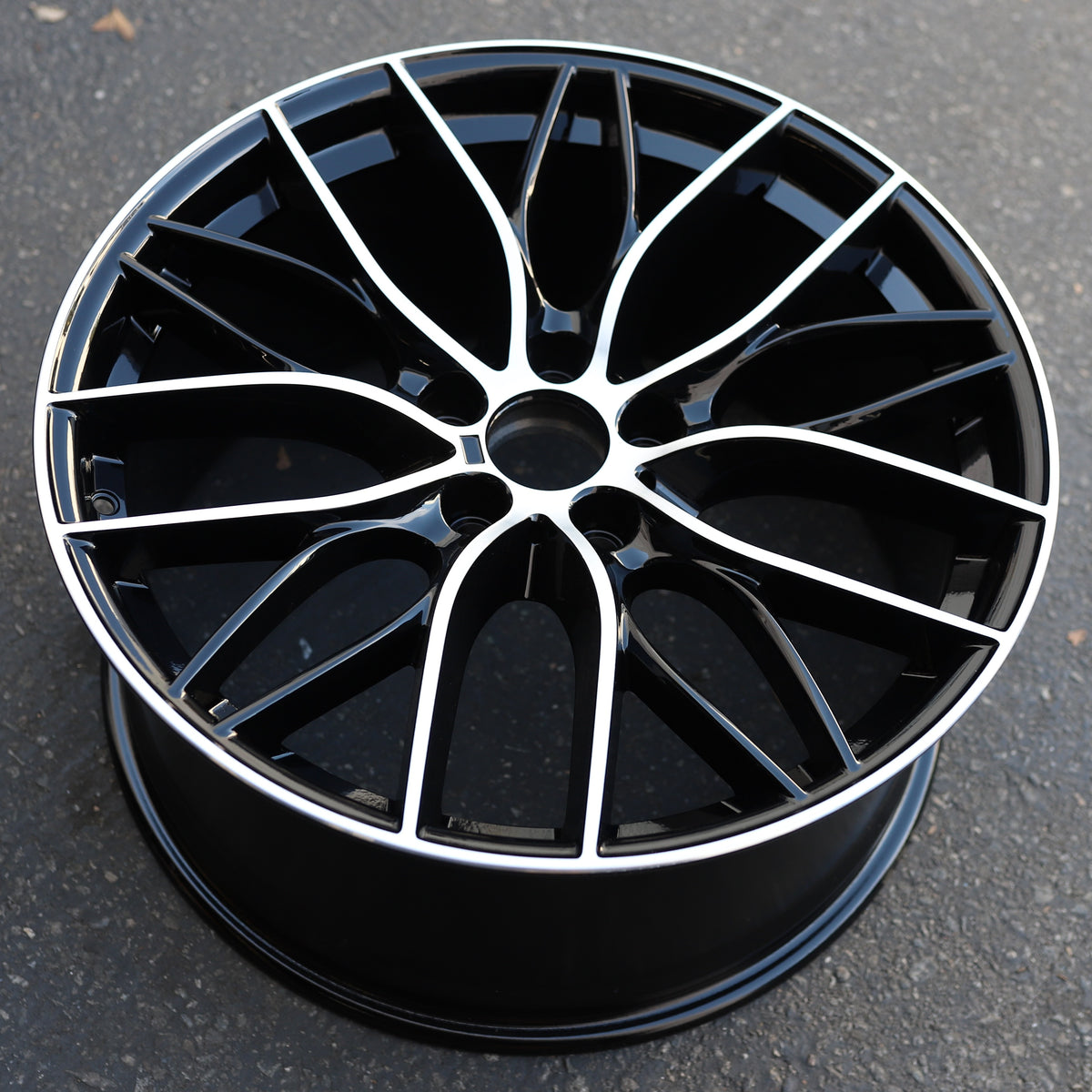 MS09 | 405M Style Wheels Fits BMW | Black Machined Face