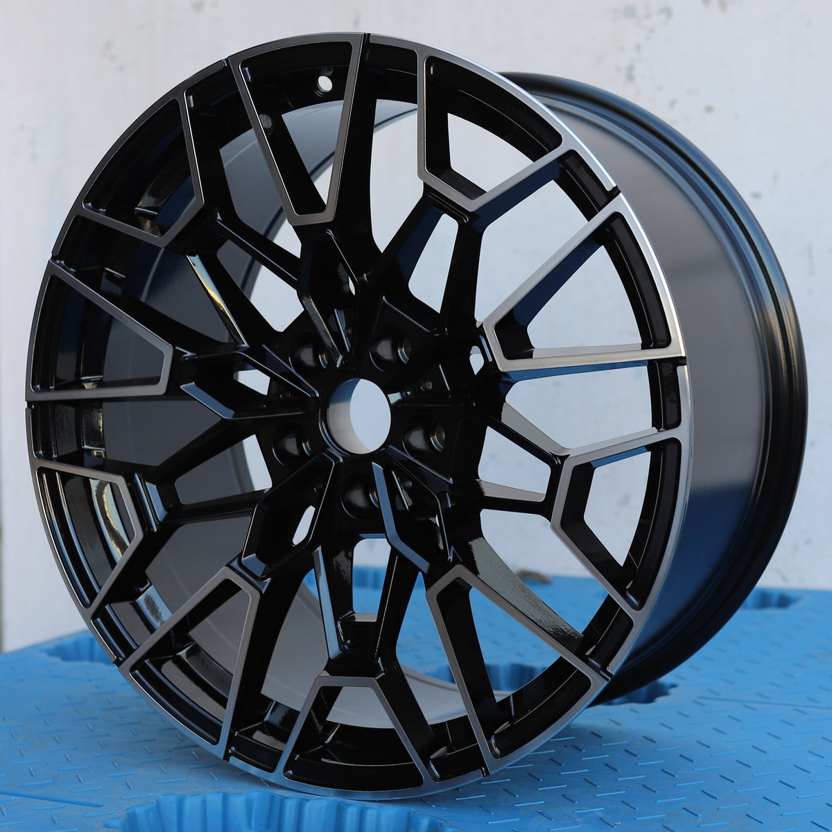 MS14 | 827M Style Wheels Fits BMW | Black Machined Face