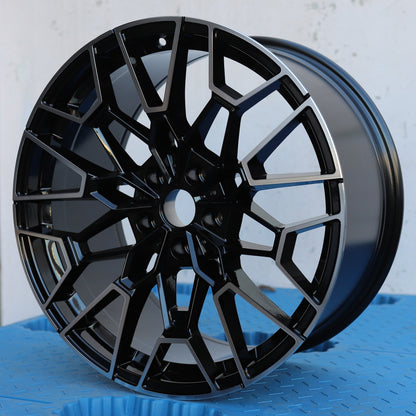 MS14 | 827M Style Wheels Fits BMW | Black Machined Face