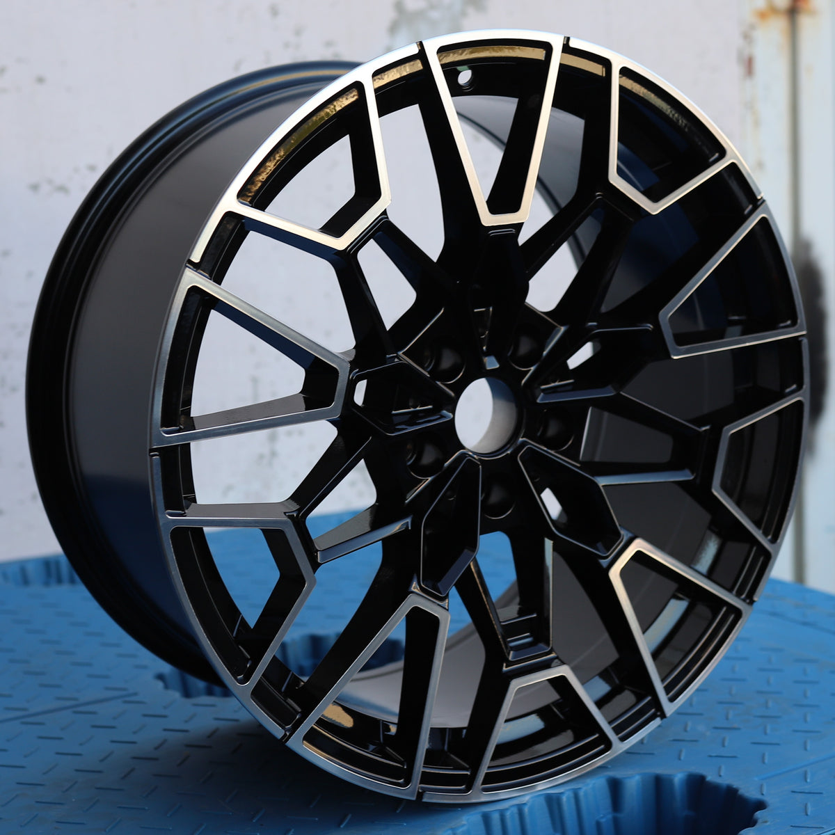 MS14 | 827M Style Wheels Fits BMW | Black Machined Face