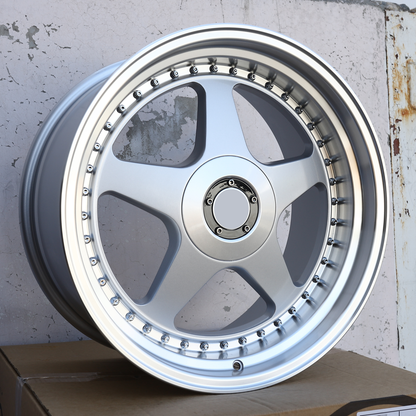 OZR-1 | OZ Futura Style Wheels | Silver Machined Lip