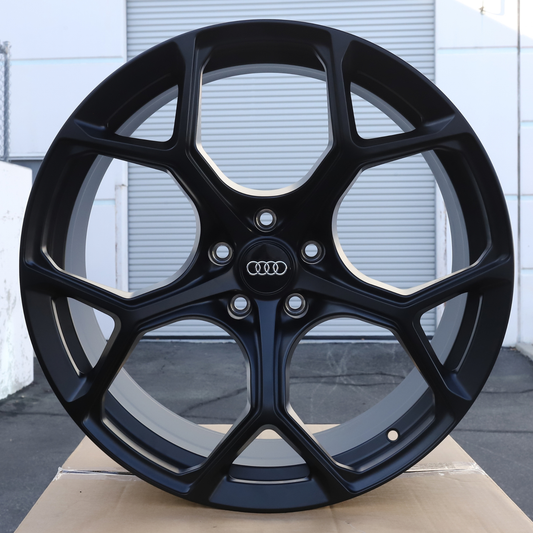 AU01 | Audi RS Style Wheels | Matte Black