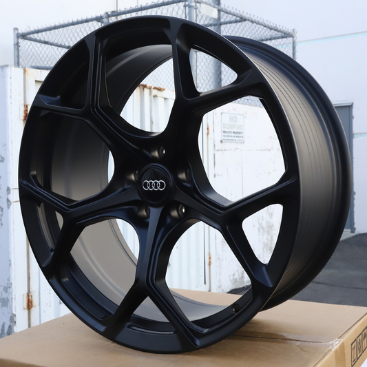 AU01 | Audi RS Style Wheels | Matte Black