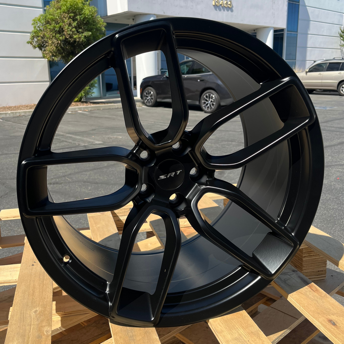 DG02 | Dodge SRT Hellcat Style Wheels | Matte Black