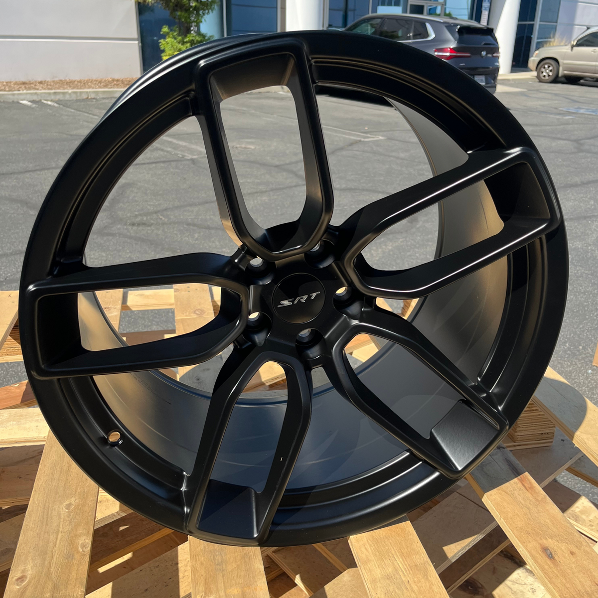 DG02 | Dodge SRT Hellcat Style Wheels | Matte Black
