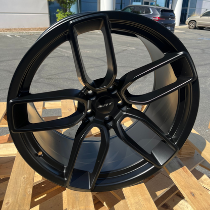 DG02 | Dodge SRT Hellcat Style Wheels | Matte Black