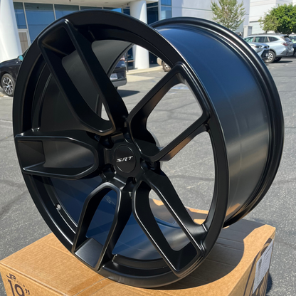 DG02 | Dodge SRT Hellcat Style Wheels | Matte Black