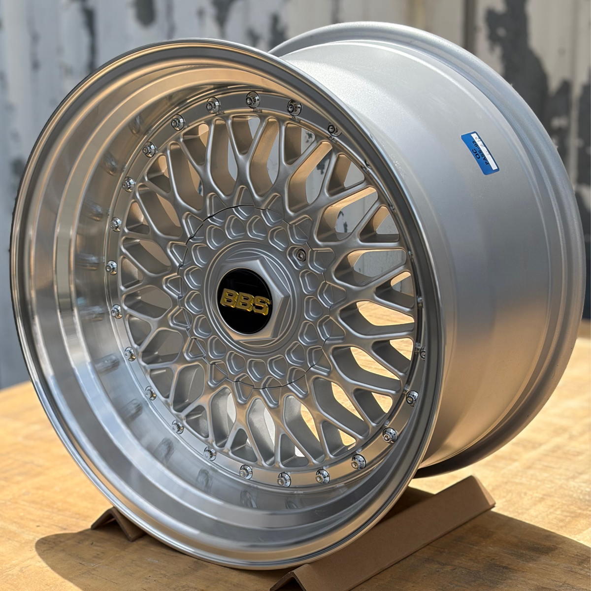 BTS-5 | BBS Super RS Style Wheels | Silver Machined Lip