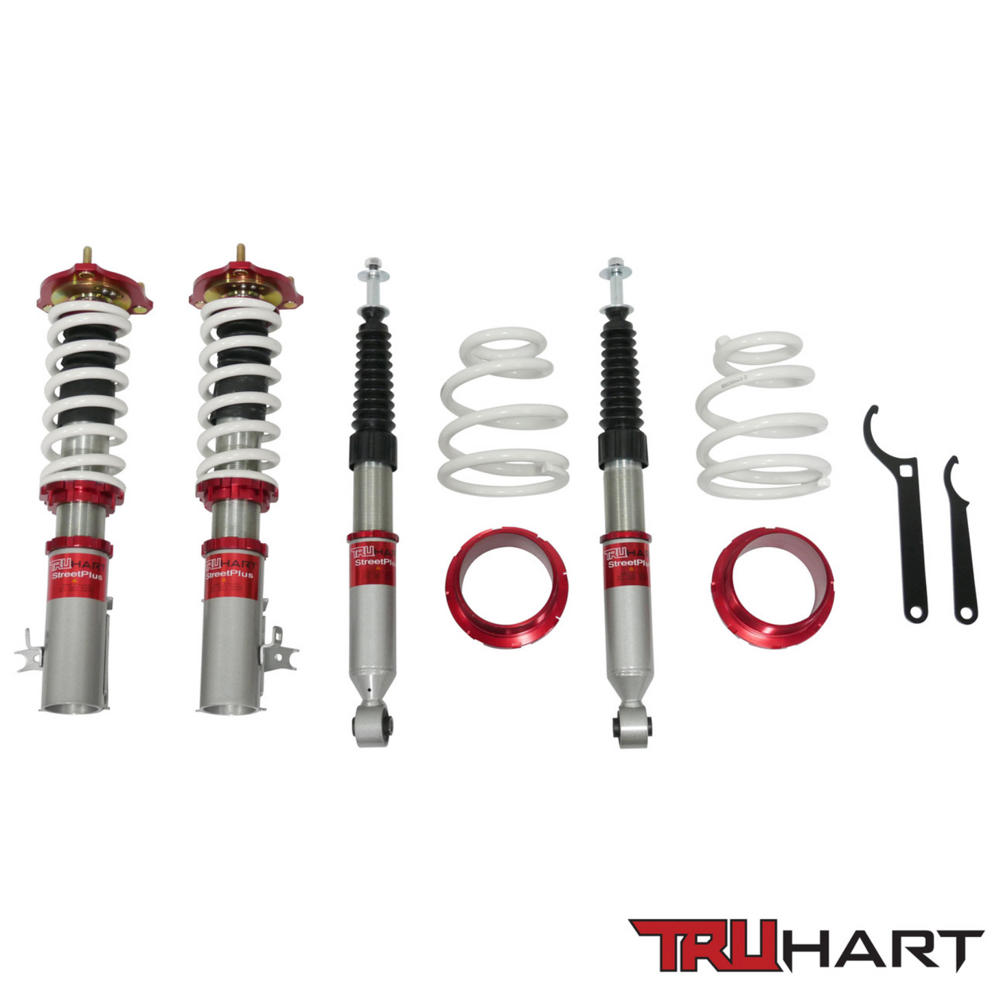 TruHart StreetPlus Coilovers w/ Front Camber Plates for 2006-2011 Honda Civic/ Civic Si