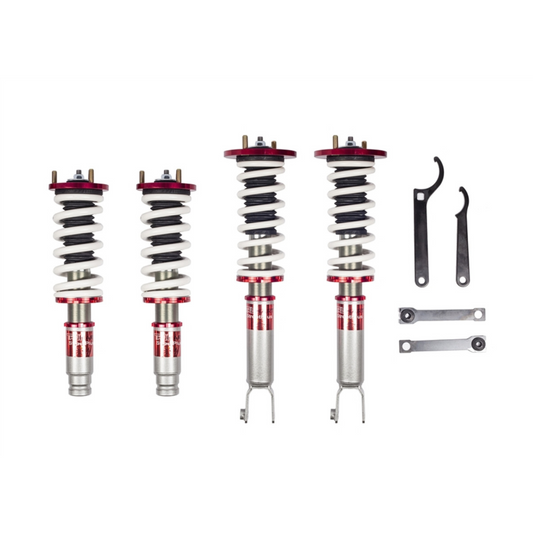 TruHart StreetPlus Coilovers w/ Aluminum Top Hats for 1990-1997 Honda Accord