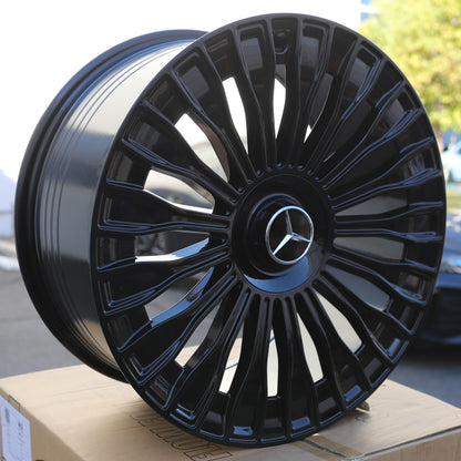 MB08 | Mercedes Maybach AMG Style Wheels | Black