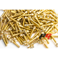 160pcs M8x1.25x32mm Gold 12 Point Wheel Bolts & Nuts for 2/3 Piece Wheels