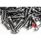 160pcs M7x1x31 Chrome 12 Point Wheel Bolts & M7 Wheel Nuts for 2/3 Piece Wheels