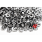 160pcs M7x1x31 Chrome 12 Point Wheel Bolts & M7 Wheel Nuts for 2/3 Piece Wheels