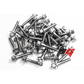 40pcs M7x1x32 Chrome 12 Point Wheel Bolts & M7 Wheel Nuts for 2/3 Piece Wheels