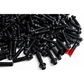 160pcs M6x1x30 Black 12 Point Wheel Bolts & Nuts for 2/3 Piece Wheels