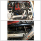 Megan Racing Race Spec Silver Front X-Brace Tower Bar For 99-09 Honda S2000 AP1 AP2 w/Aftermarket Intake - XBAR-S2K-S