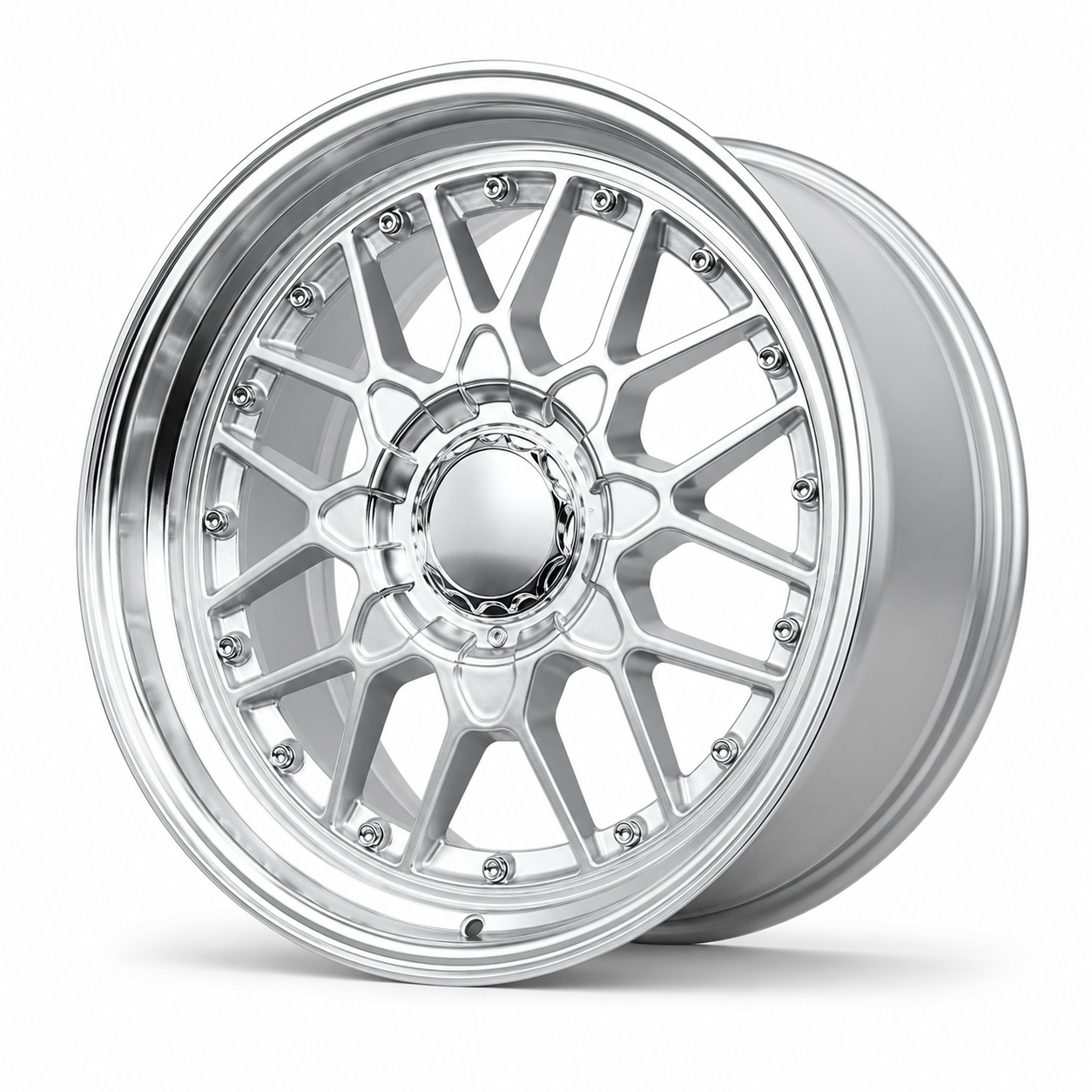 BTS-3 | BBS RS2 Style Wheels Silver Machined Lip