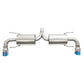 Megan Racing Cat-Back Exhaust System with Burnt Tip for 2003–2008 Mazda RX-8 — MR-CBS-MRX80325-BT