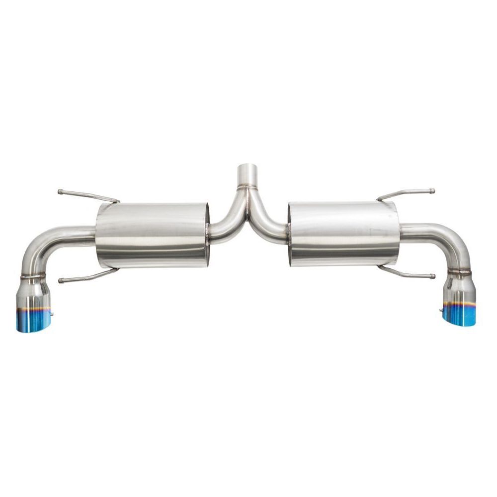 Megan Racing Cat-Back Exhaust System with Burnt Tip for 2003–2008 Mazda RX-8 — MR-CBS-MRX80325-BT