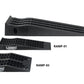 Megan Racing 2-Piece Low Profile Drive-On Ramps (Set of 2) - MR-RAMP-01
