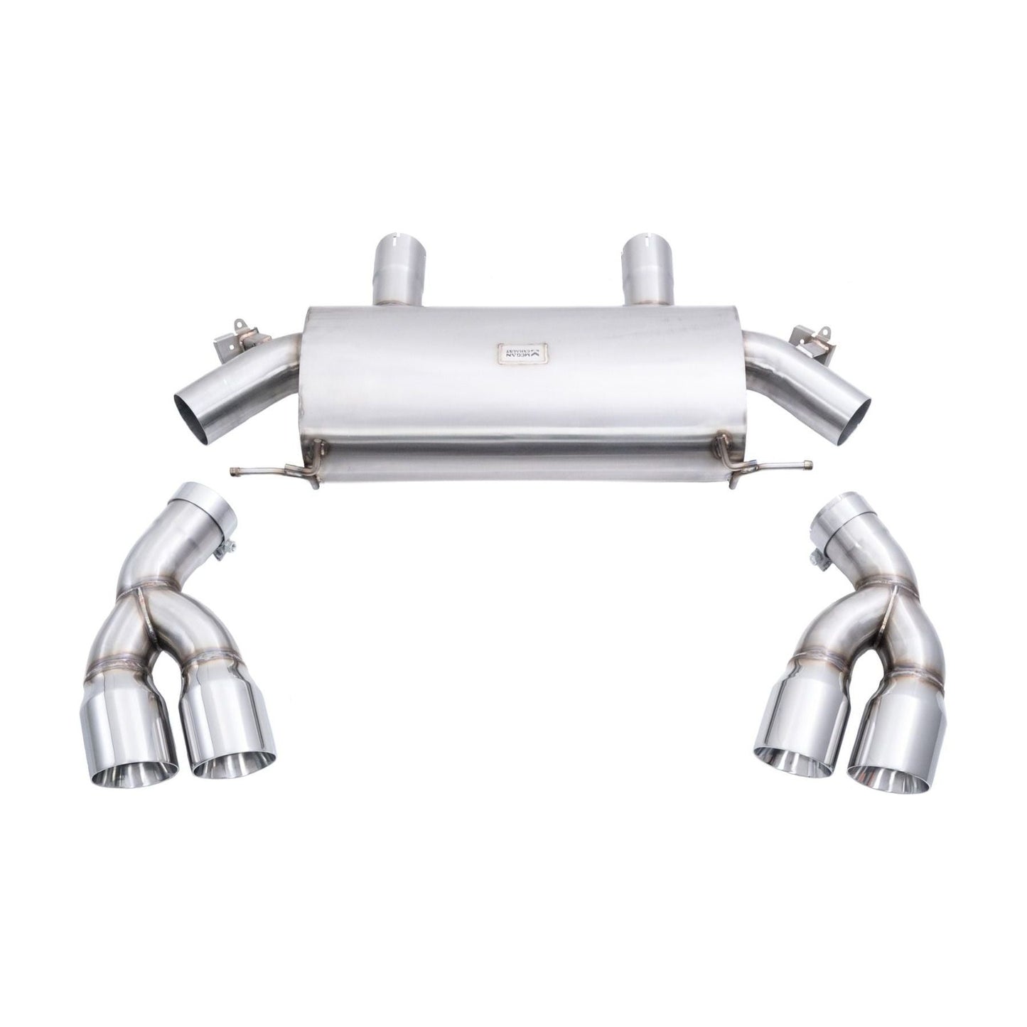 Megan Racing Supremo Exhaust System for 2020+ BMW X4M/X4M Comp. (F98) - MR-CBS-BF98-R+M