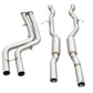 Megan Racing Supremo Exhaust System for 2020+ BMW X4M/X4M Comp. (F98) - MR-CBS-BF98-R+M