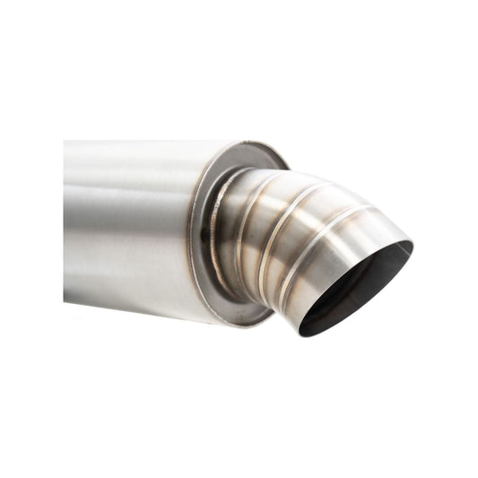 Megan Racing Universal 2.5" Inlet Weld-on Muffler with Turndown Style Tip