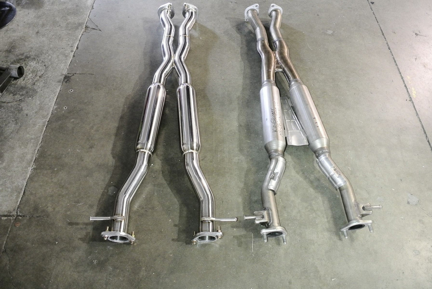 Megan Racing Cat-Back Exhaust System for 2018+ Kia Stinger V6 — MR-CBS-KST18-M + MR-CBS-KST18-R
