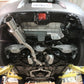 Megan Racing Single Exit Cat-Back Exhaust System with Stainless Tip for 2009–2021 Nissan 370Z — MR-CBS-N7Z-DS