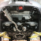 Megan Racing Single Exit Exhaust System for 2009–2021 Nissan 370Z - Stainless Tip - LWT-CBS-N7Z-DS