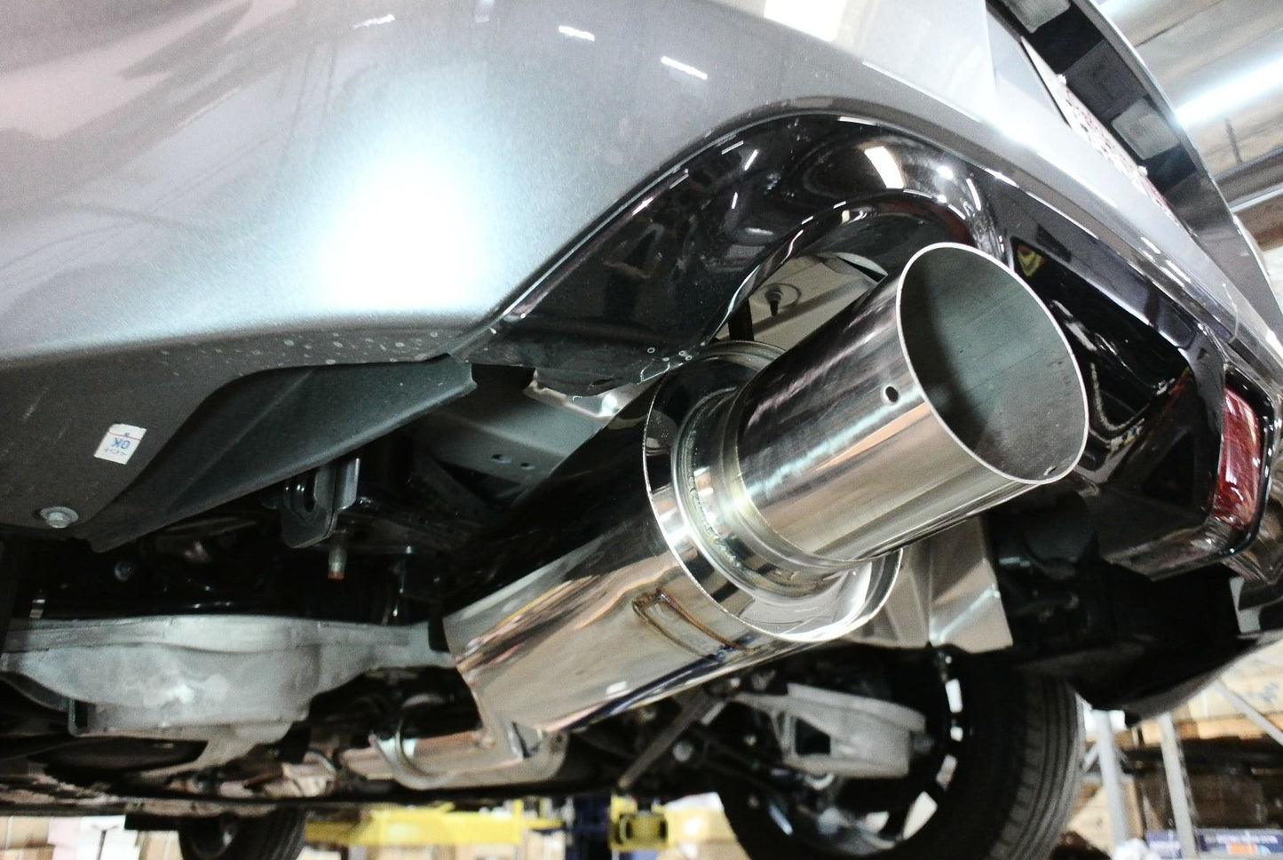Megan Racing Single Exit Cat-Back Exhaust System with Stainless Tip for 2009–2021 Nissan 370Z — MR-CBS-N7Z-DS