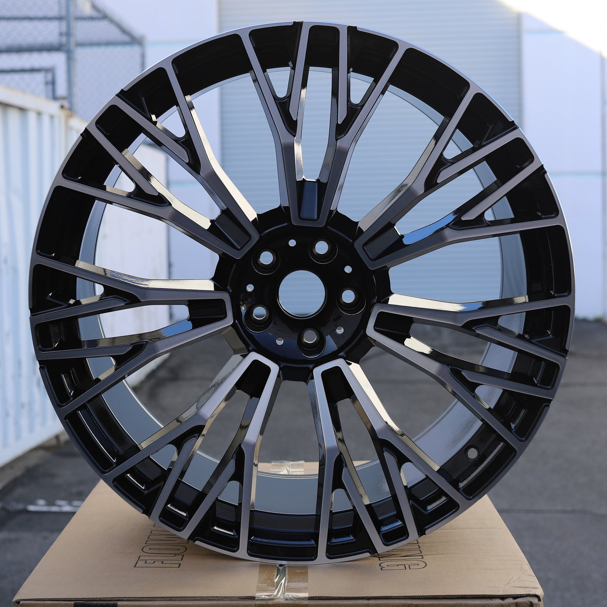 MS16 745M Style Wheels for BMW, Black Machined Face, TCW-0228-AN, view 36