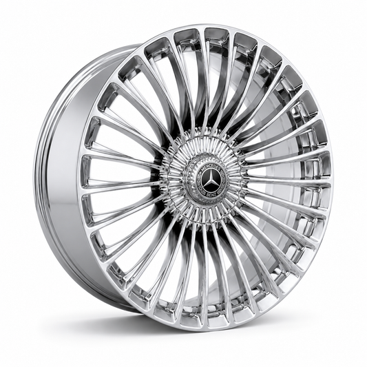 MB04 | Mercedes MAYBACH Style Wheels Chrome