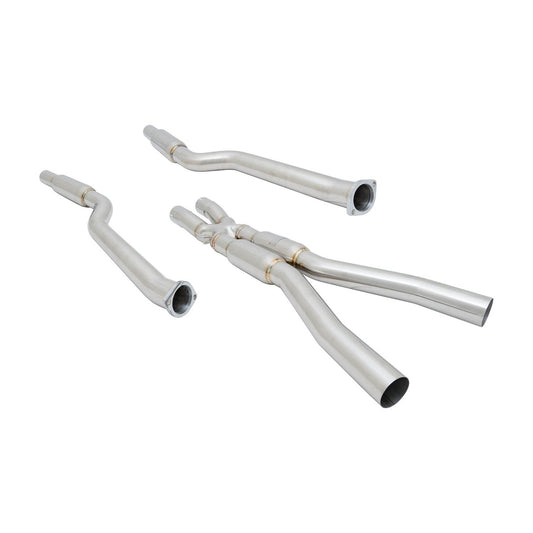 Megan Racing Stainless Steel Mid Pipe Exhaust Kit for 2005-2010 BMW M5 E60