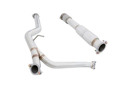 Megan Racing OE-RS Axle-Back Exhaust for 2005–2009 Subaru Legacy GT — MR-ABE-SLG05-V2+M