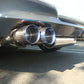 Megan Racing Supremo Exhaust System for 2011–2012 BMW E82 1M — Burnt Rolled Tips — MR-ABE-BE821M-VO+M