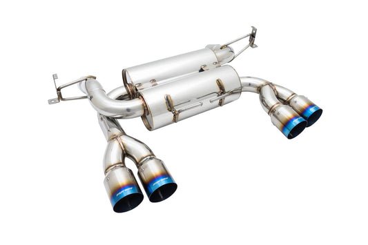 Megan Racing for BMW E92 M3 08-13 – Supremo Exhaust System – Blue Titanium Tips – MR-ABE-BE92M3-BT