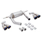 Megan Racing Supremo Exhaust System for 2015–2019 BMW M3 (F80) / M4 (F82) — Burnt Rolled Tips — MR-ABE-BF82-VO