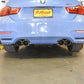 Megan Racing Supremo Exhaust System for 2015–2019 BMW M3 (F80) / M4 (F82) — Burnt Rolled Tips — MR-ABE-BF82-VO
