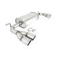 Megan Racing Turbo Type Cat-Back Exhaust System with Stainless Steel Tips for 2009–2016 Hyundai Genesis Coupe 2.0T — MR-ABE-HG09-SS+M
